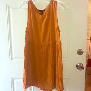 Mustard colored dress